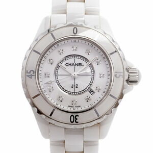 Chanel J12 H1628 White Dial Women's Watch
